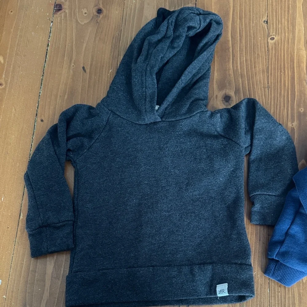 Carter's Dino Hoodie Set - Charcoal‎ and Navy
